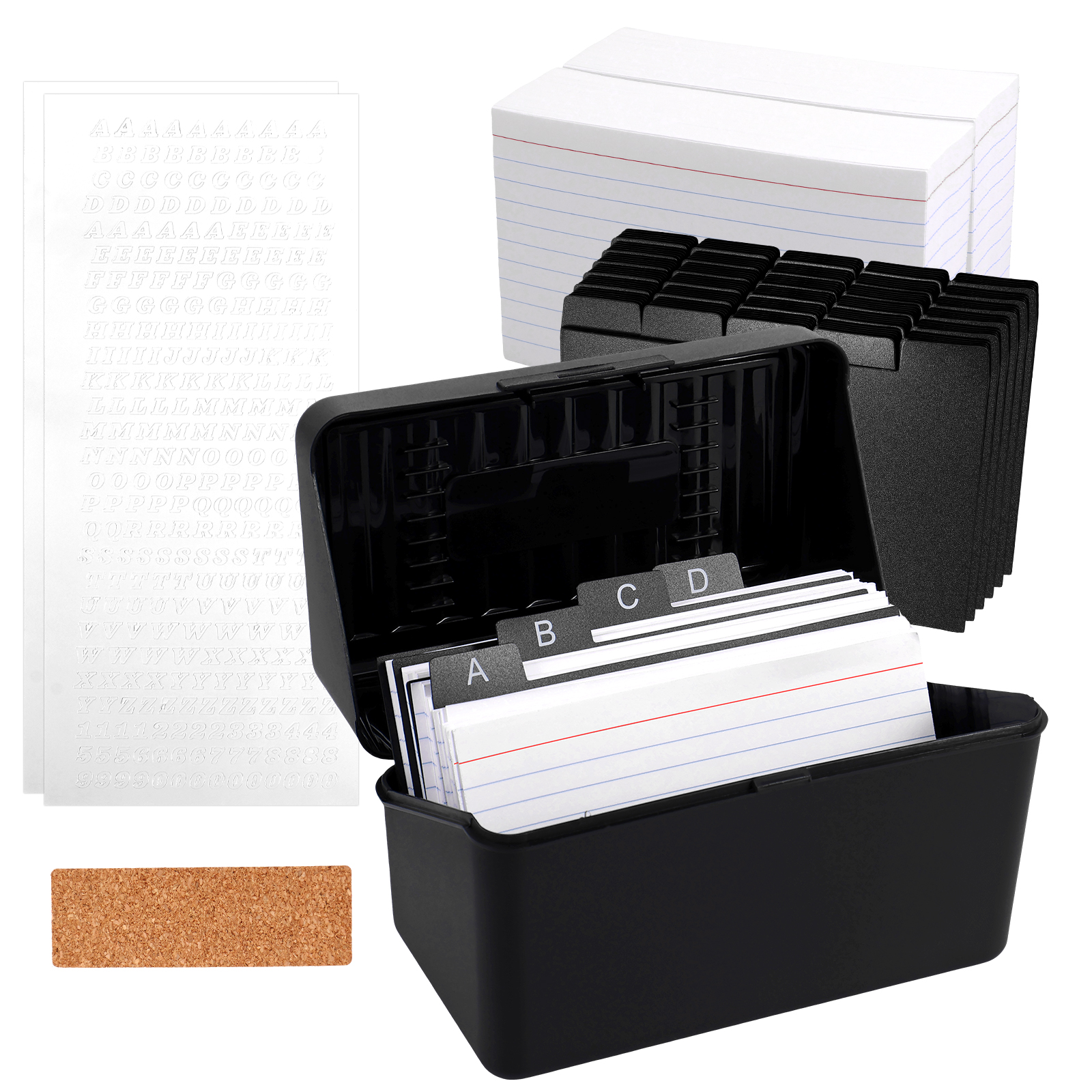 1 Set Index Card Organizer Box – Card Index Box Bewertung und Preis
